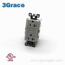 TR 20A 125V Socket GFCI Receptacle Wall Outlet